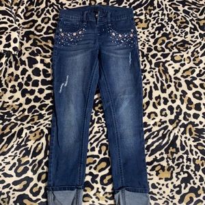 Two Justice Jeggings / Size 10 girls